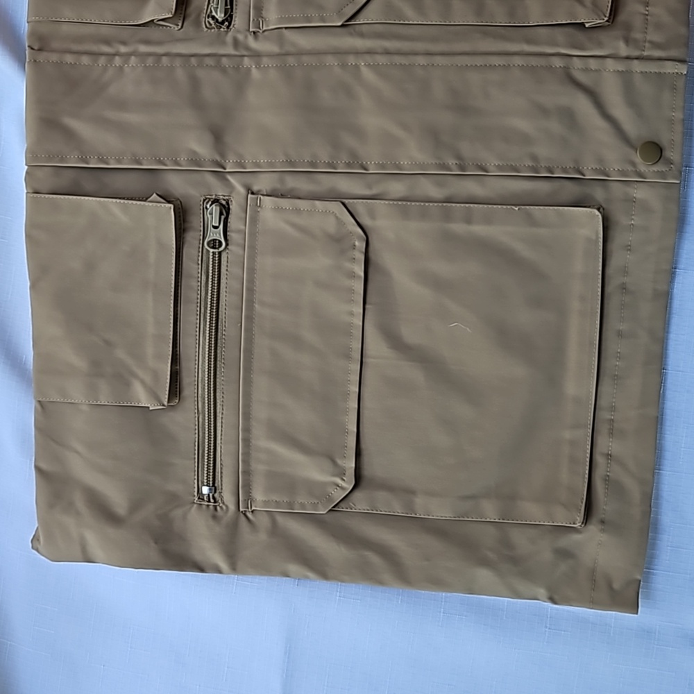 Anthropologie Khaki Utility Vest - Picture 8 of 10